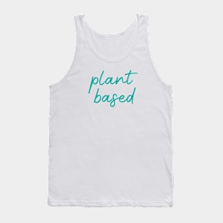 Plant Based Typography Tank Top